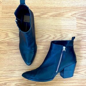 Dolce Vita black booties size 10